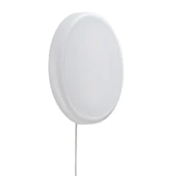 Muuto Looped tak-/vägglampa, vit m. in-line dimmer & plug