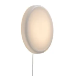 Muuto Looped tak-/vägglampa, vit m. in-line dimmer & plug