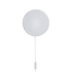 Muuto Looped tak-/vägglampa, vit m. in-line dimmer & plug