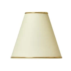 Armaturhantverk Lotus skärm, beige 21cm