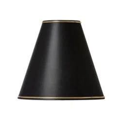 Armaturhantverk Lotus skärm, svart 21cm