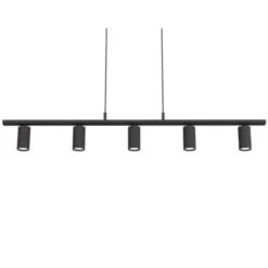 Belid Lucy linear pendel 5 flat svart