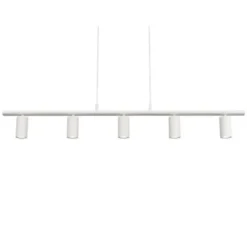 Belid Lucy linear pendel 5 flat vit