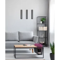 STHLM Design Studio LUNA 1 Taklampa, Svart