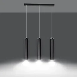 STHLM Design Studio LUNA 3 Taklampa, Svart