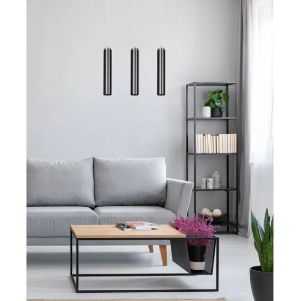 STHLM Design Studio LUNA 3 Taklampa, Svart
