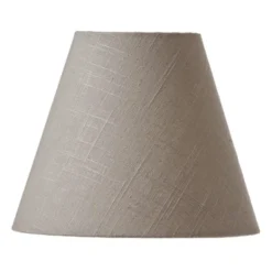 Armaturhantverk Lupin skärm, grå 22cm
