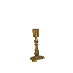Vintage by Bright 1-2-3 Luxe Mässing Lampfot, 23 cm