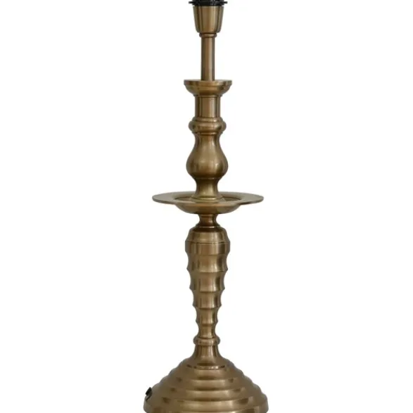Hallbergs Belysning Lux Lampfot Oxid 18cm