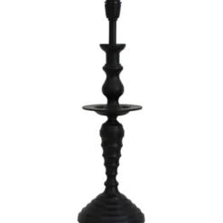 Hallbergs Belysning Lux Lampfot Svart matt 18cm