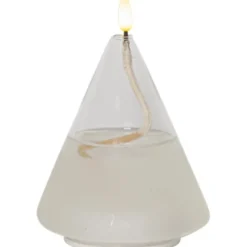 Star Trading Lykta Flamme Float Transparent 15,5cm