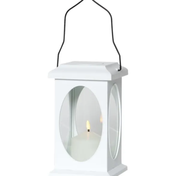 Star Trading Lykta Flamme Vit 23cm