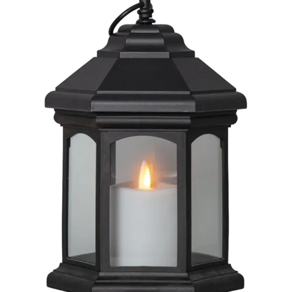 Star Trading Lykta Linta Svart 26cm
