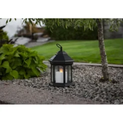 Star Trading Lykta Linta Svart 26cm