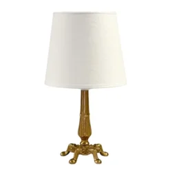Vintage by Bright 1-2-3 Madison bordslampa, mässing