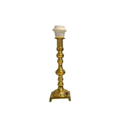 Vintage by Bright 1-2-3 Majestätisk Mässing Lampfot, 31 cm