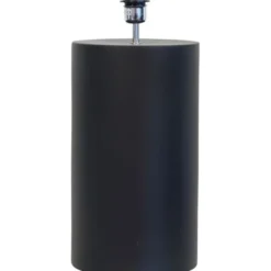 Hallbergs Belysning Manhattan Lampfot L Matt svart 23cm