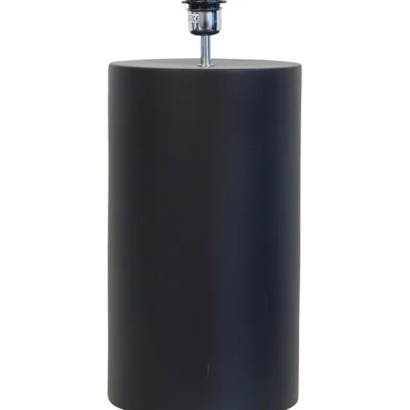 Hallbergs Belysning Manhattan Lampfot L Matt svart 23cm