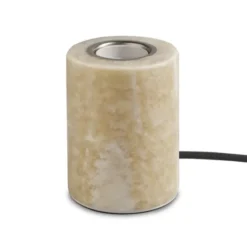 Unison MARBLE bordsarmatur beige silk matt 1,8m textilkabel