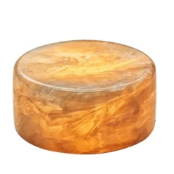 Unison Marble ljusdekoration beige blank finish Small
