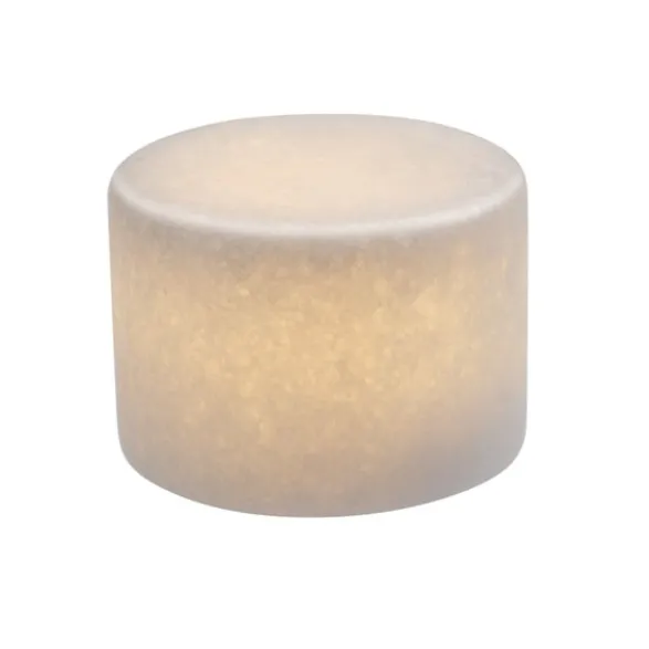 Unison Marble ljusdekoration silk vit matt finish Medium