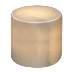 Unison MARBLE L white polished äkta marmor bordsljus