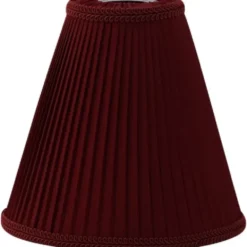 Hallbergs Belysning Margareta Stilskärm Röd 20 cm