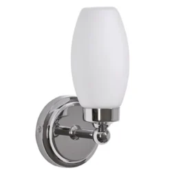 Armaturhantverk Marstrand vägglampa, krom