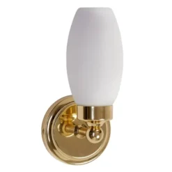 Armaturhantverk Marstrand vägglampa, mässing