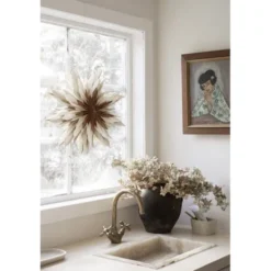 Watt & Veke Marta julstjärna, brown 44cm