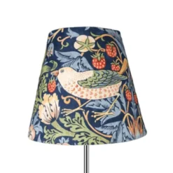 BERGO Lampskärmar Matz 35 lampskärm, strawberry thief blå