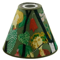 Hallbergs Belysning Melodi Lampskärm Grön 22 cm
