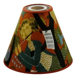 Hallbergs Belysning Melodi Lampskärm Orange 22 cm