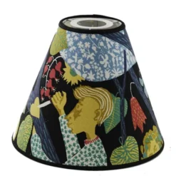 Hallbergs Belysning Melodi Lampskärm Svart 22 cm