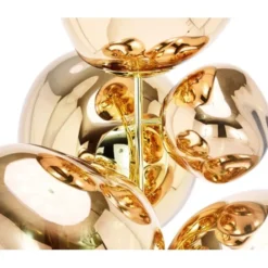 Tom Dixon Melt Chandelier golvlampa, guld 175cm