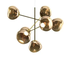 Tom Dixon Melt Chandelier Large Bronze LED CB