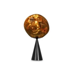 Tom Dixon Melt Cone Fat bordslampa guld LED