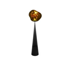 Tom Dixon Melt Cone Fat golvlampa guld LED