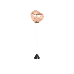 Tom Dixon Melt Cone Slim golvlampa koppar LED