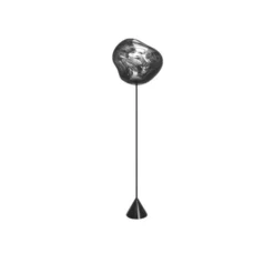 Tom Dixon Melt Cone Slim golvlampa silver LED
