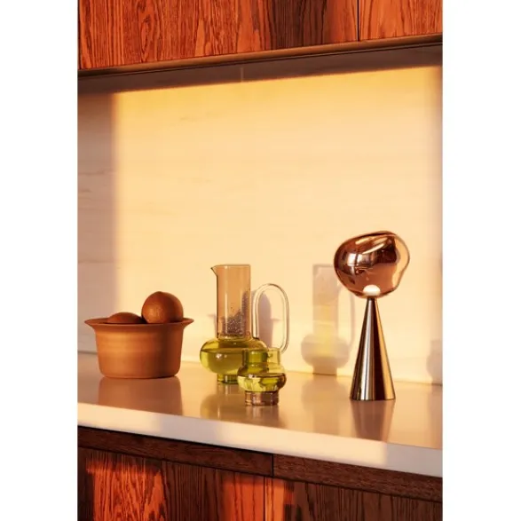 Tom Dixon Melt portabel bordslampa guld LED