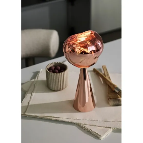 Tom Dixon Melt portabel bordslampa koppar LED