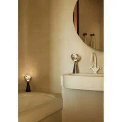 Tom Dixon Melt portabel bordslampa svart LED