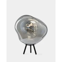Tom Dixon Melt Portable Floor/Hanging Silver Black LED UN