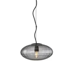 Halo Design Mesh Taklampa Ø28 Smoke