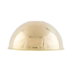 Karlskrona Lampfabrik Metallskärm 18 cm, Polerad mässing