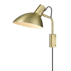 Halo Design Metropole vägglampa, antik mässing