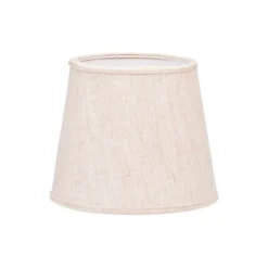 PR Home Mia Lampskärm Lin Natur/vit 17cm