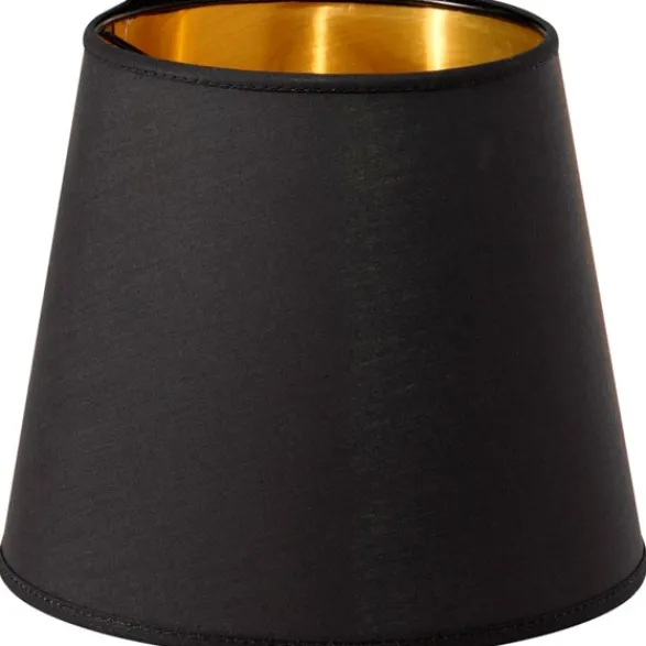 PR Home Mia Lampskärm Svart/Guld 24cm