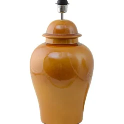 Hallbergs Belysning Ming Lampfot Mustard 27cm